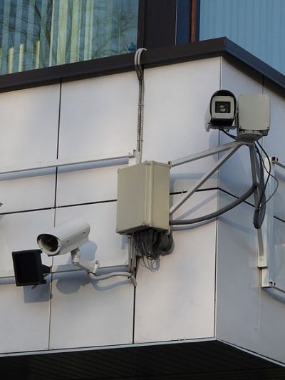 Security cameras, fot. public domain