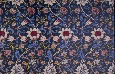 Printed textile, fot. public domain