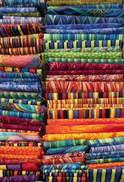 Coloured cloth